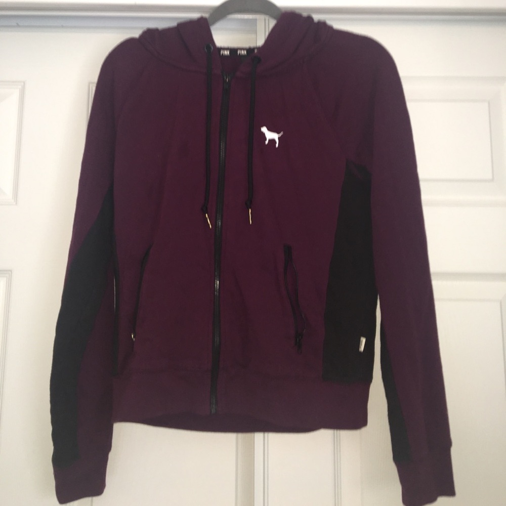 PINK zip-up hoodie